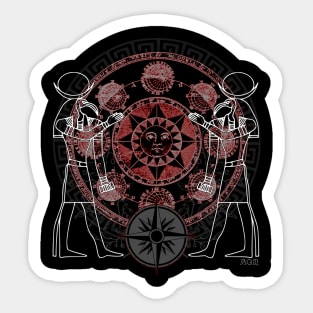 Mysteries and Mysticism - occult, esoteric, magick, alchemy, spiritual Sticker